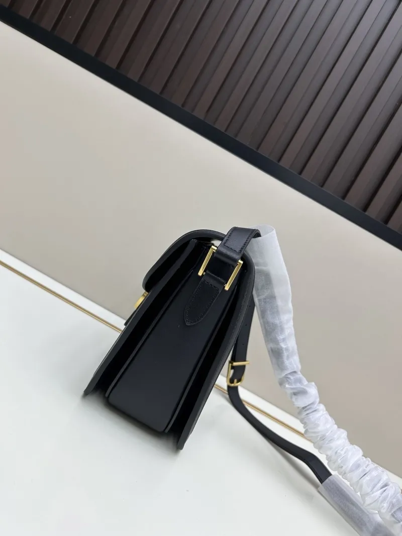 Alternative view of Valentino Black Leather Satchel Bag 20257