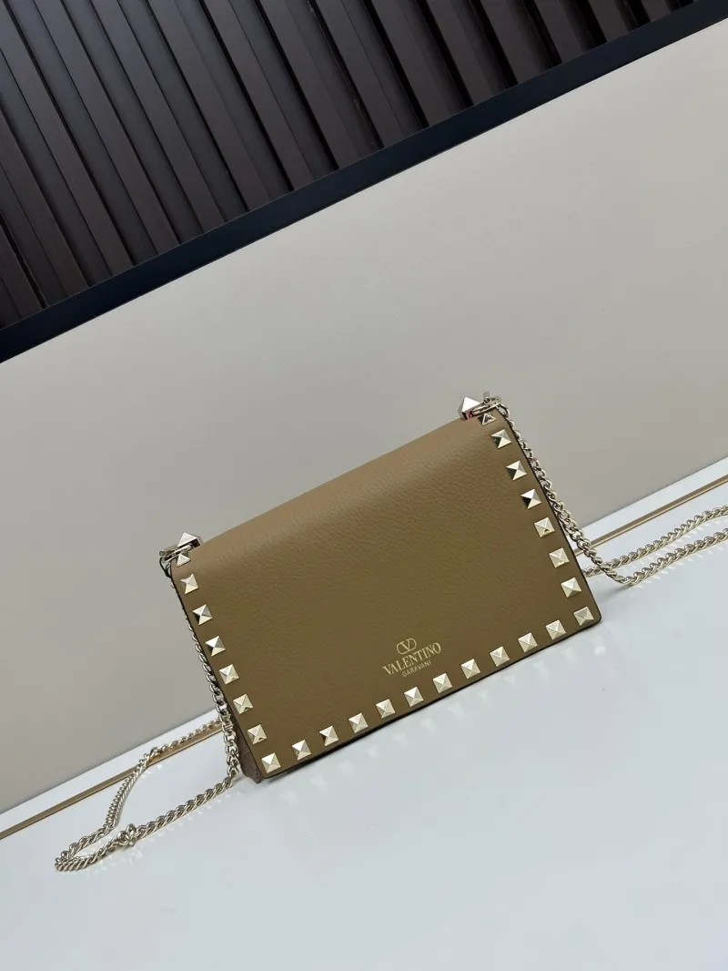 Alternative view of Valentino Brown Leather Crossbody Bag 0137