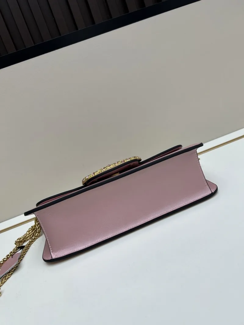 Valentino Pink Satchel Bag 20266 - Image 6