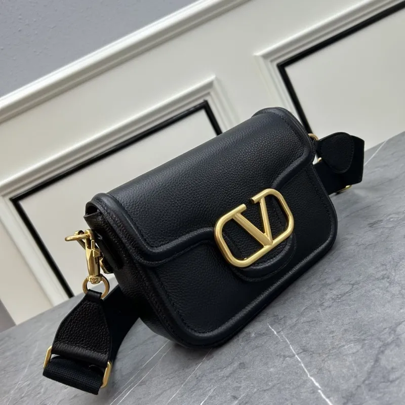 Alternative view of Valentino Black Leather Satchel Bag 0129