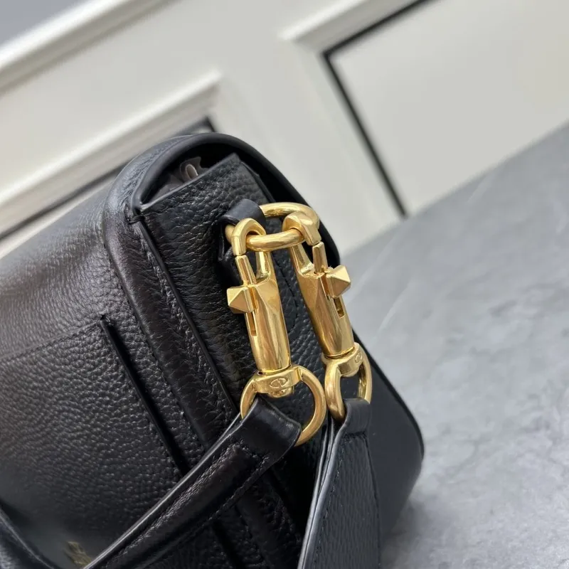 Valentino Black Leather Satchel Bag 0129 - Image 7