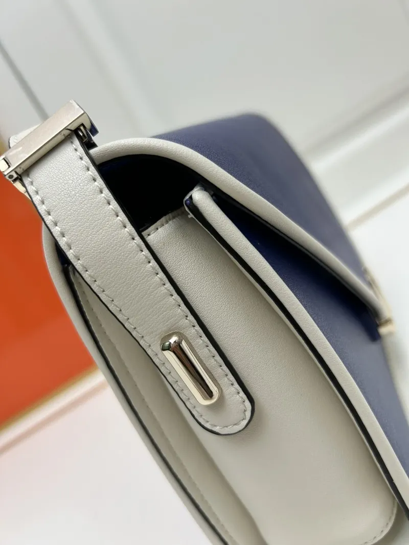 Valentino Blue White Crossbody Bag Model 5019 24x15x8cm - Image 5