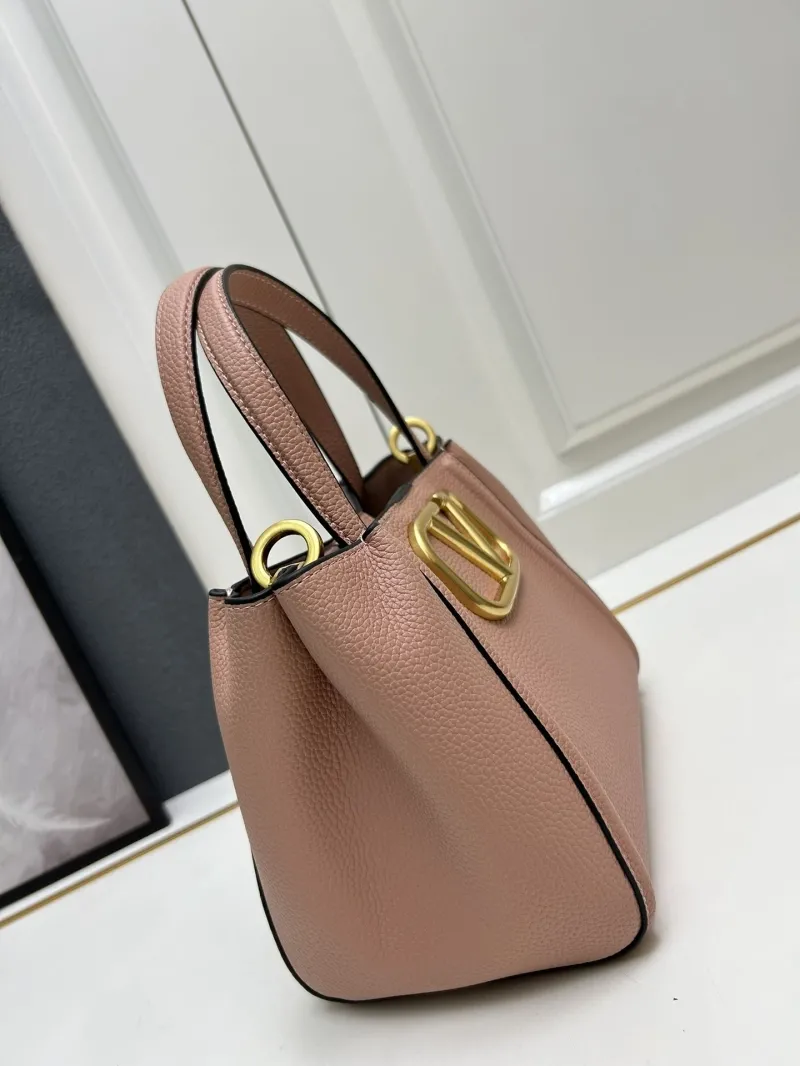 Valentino Small Pink Satchel Bag 5041 - Image 6