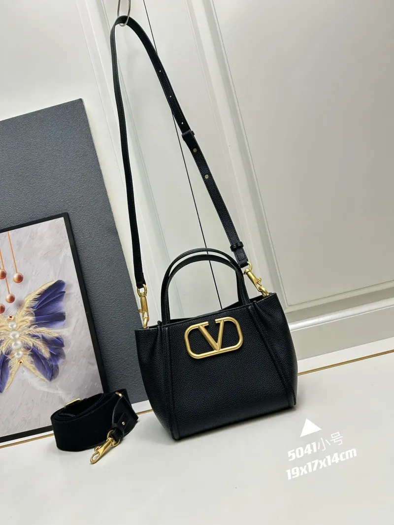 Alternative view of Valentino Small Leather Satchel Bag Model 5041