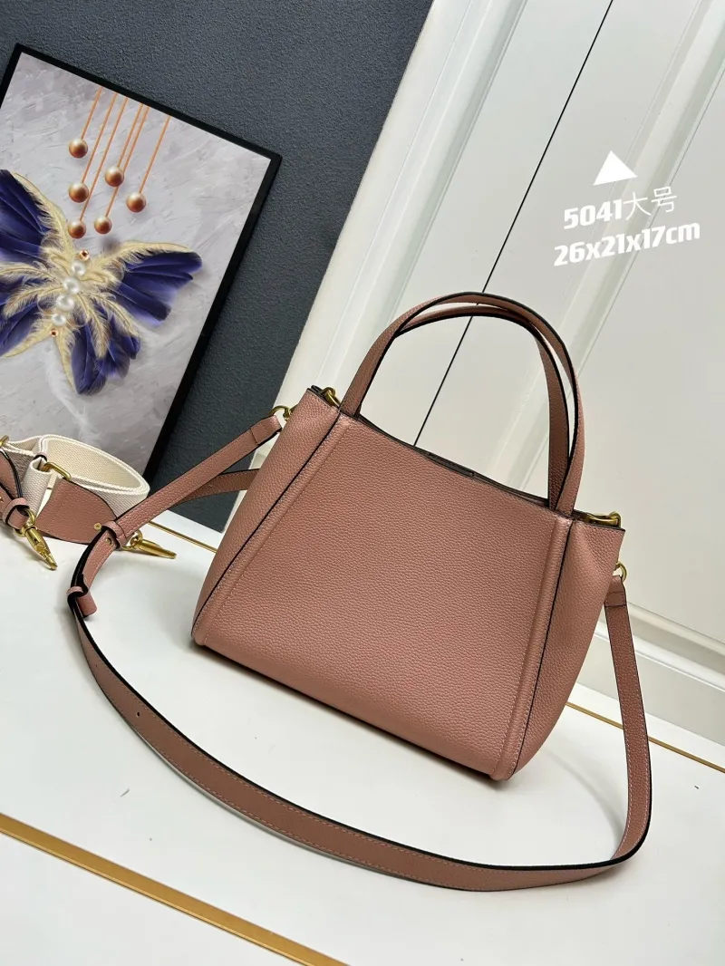Alternative view of Valentino Large Pink Leather Satchel Bag