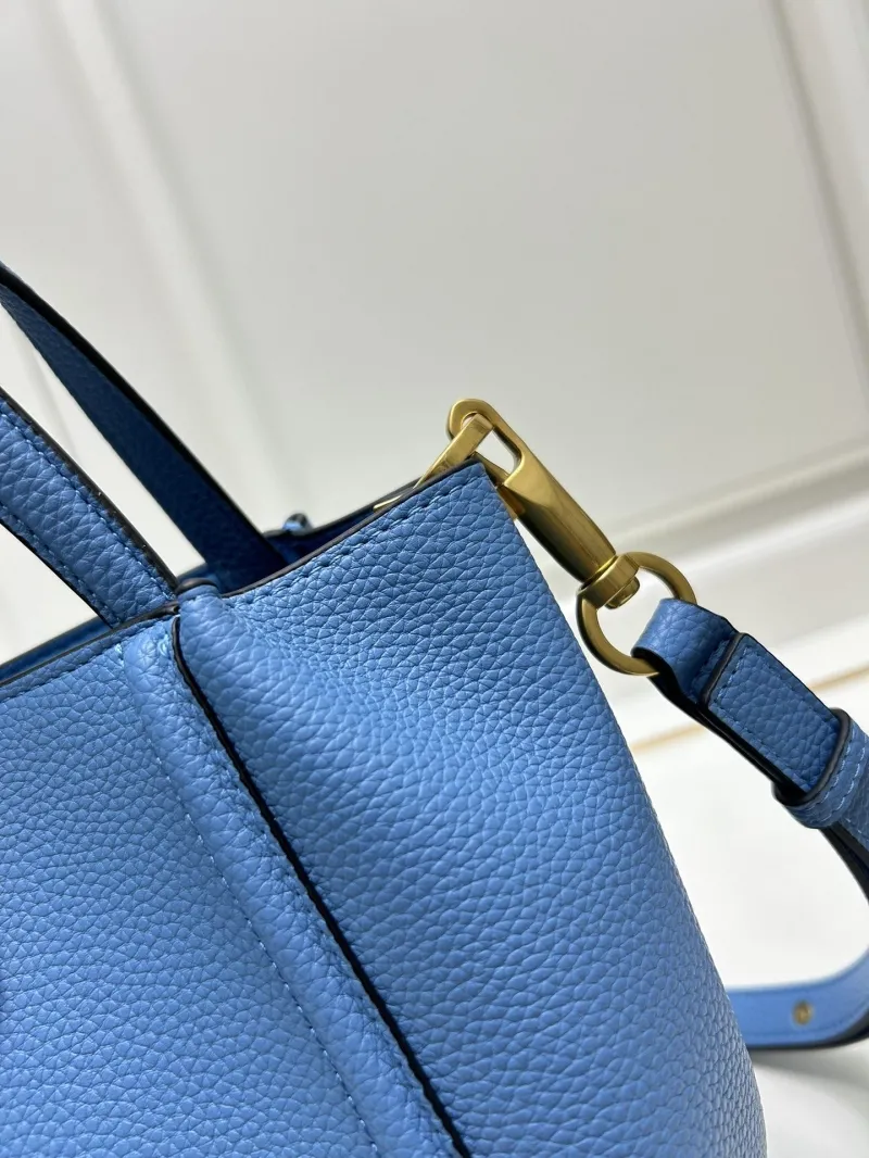 Valentino Blue 5041 Large Satchel Bag - Image 5