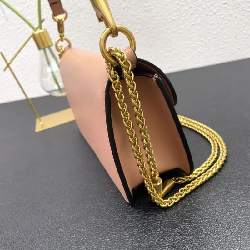 Valentino Pink Satchel Bag 6008 - Image 5