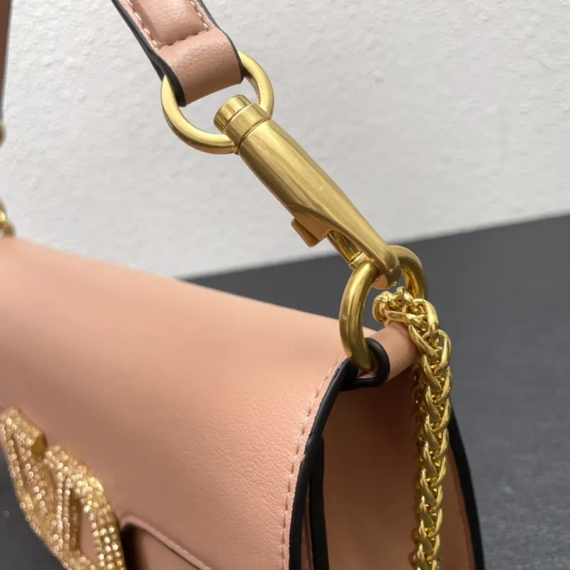 Valentino Pink Satchel Bag 6008 - Image 6