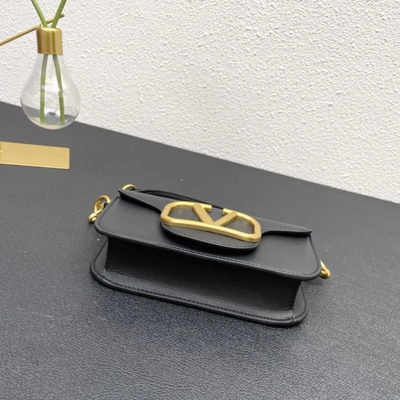 Valentino Black Small Satchel Bag 5008-2 - Image 7