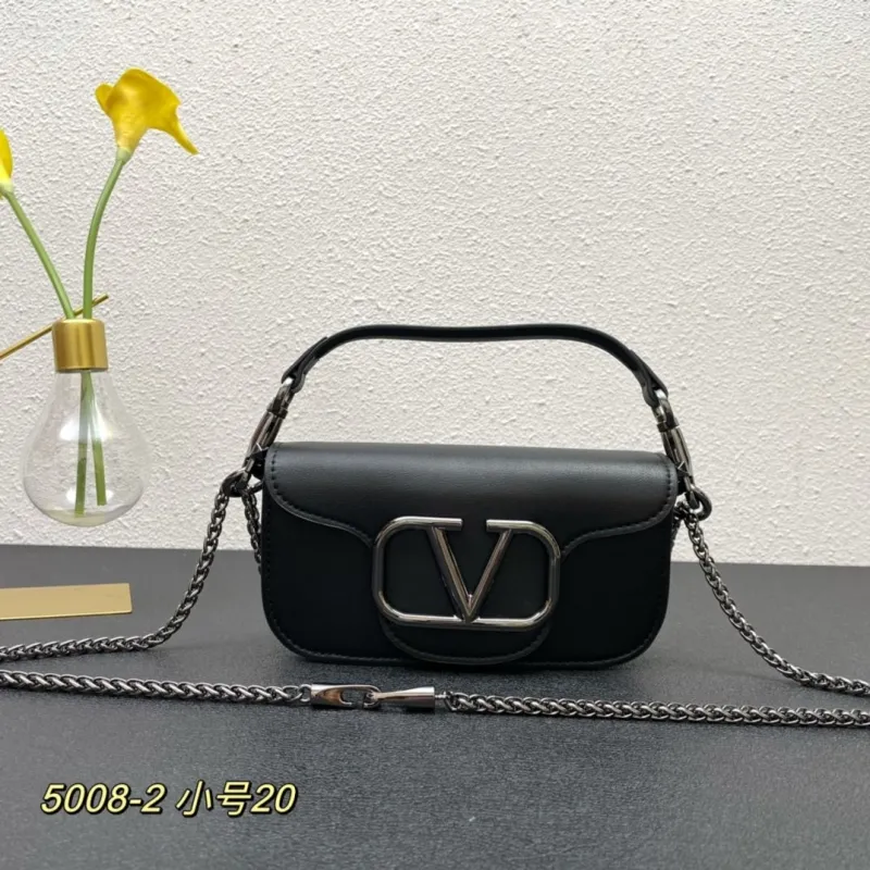 Valentino Small Black Crossbody Bag 5008-2