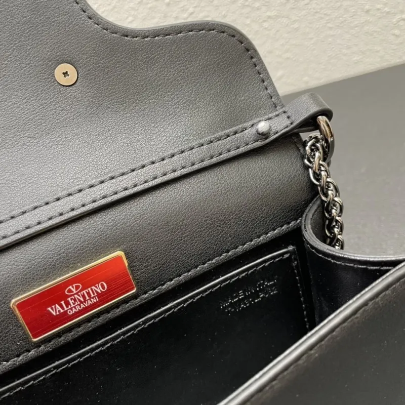 Valentino Small Black Crossbody Bag 5008-2 - Image 9