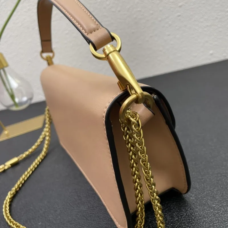 Valentino Light Brown Satchel Bag 5008 27cm - Image 5