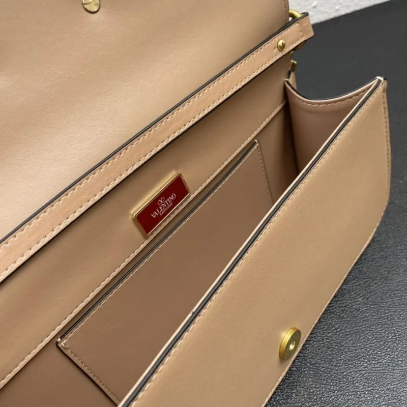 Valentino Light Brown Satchel Bag 5008 27cm - Image 9