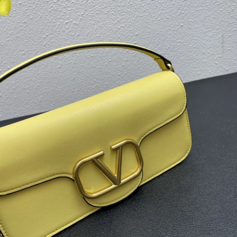 Valentino Yellow Satchel Bag 5008 Size 27cm - Image 4