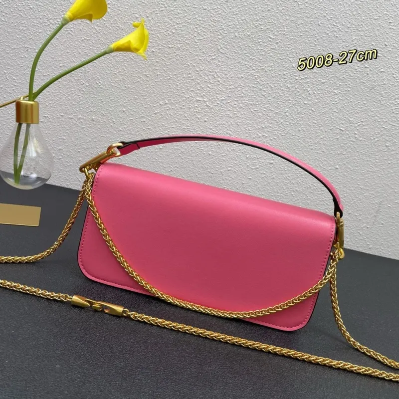 Alternative view of Valentino Pink Leather Satchel Bag 5008 27cm