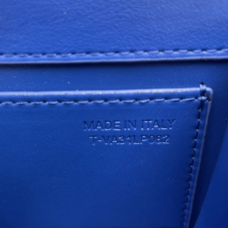 Valentino Blue Rhinestone Satchel Bag 27cm 3008 - Image 9