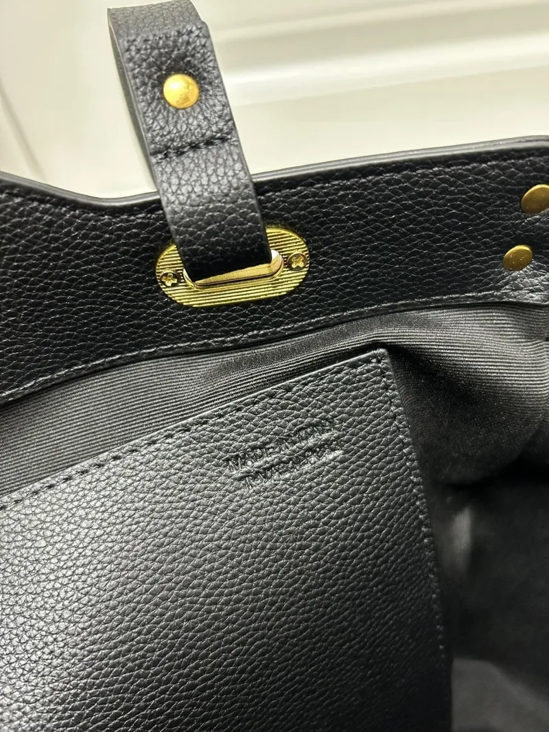 Valentino Black Studded Satchel Bag Model 5020 - Image 8