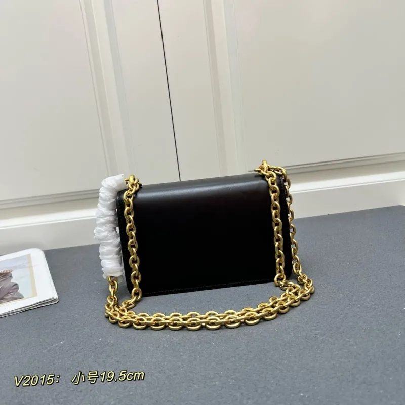 Alternative view of Valentino V2015 Small Black Chain Crossbody Bag