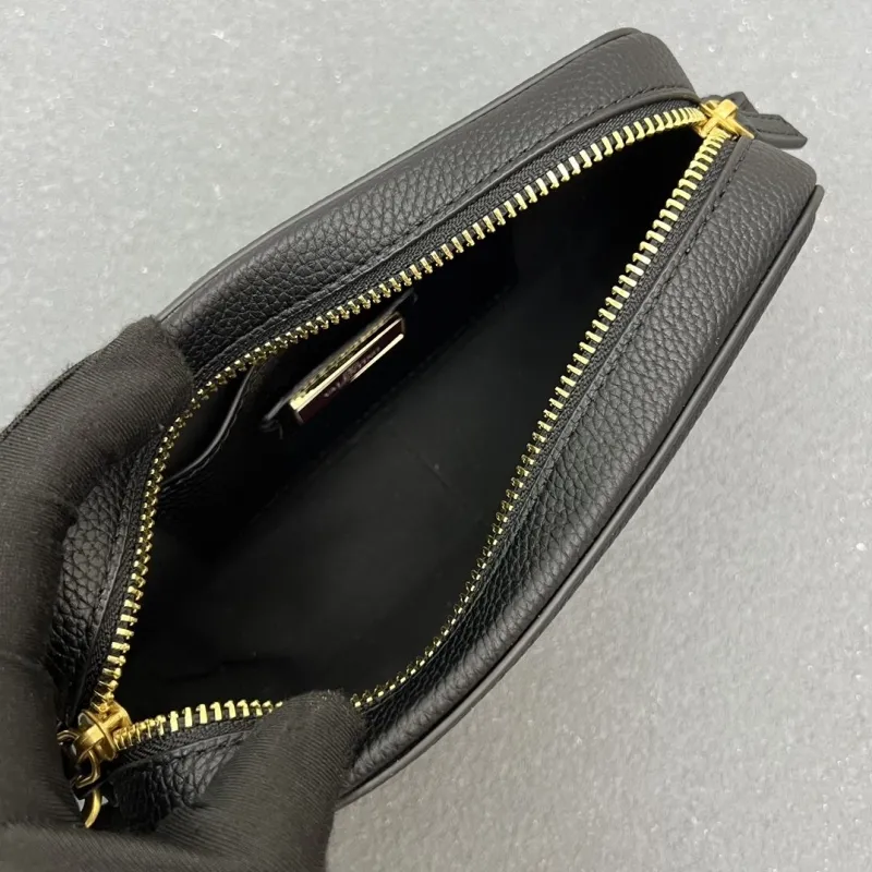 Valentino Black Crossbody Satchel Bag 5045 - Image 8