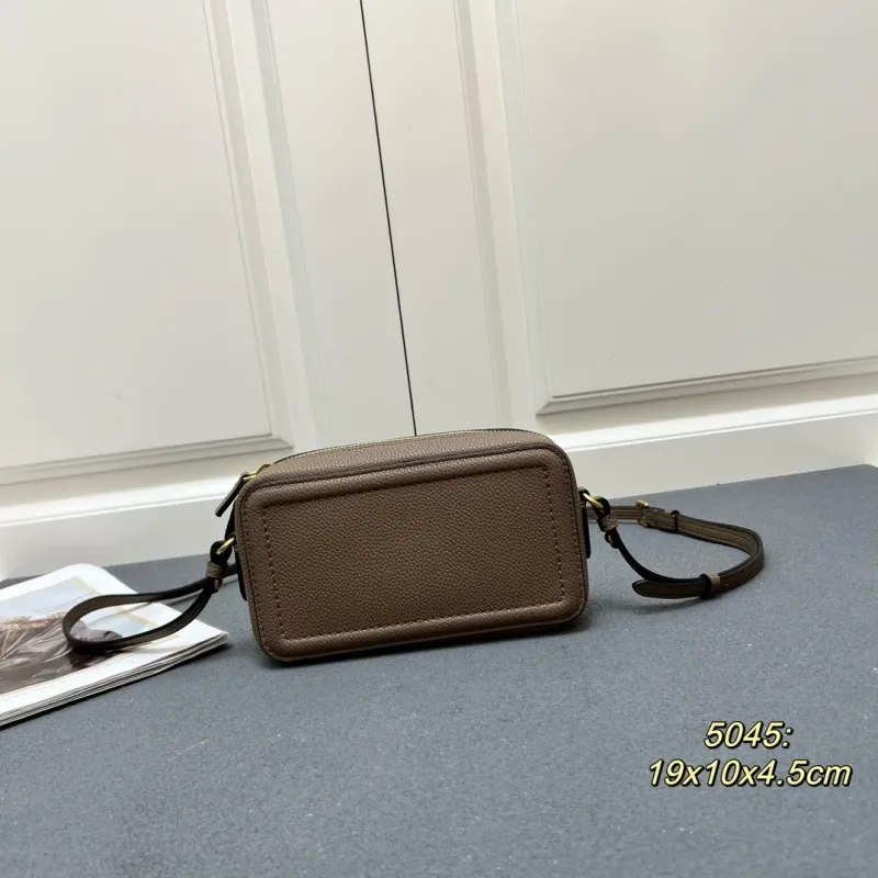 Alternative view of Valentino Taupe Leather Crossbody Satchel Bag