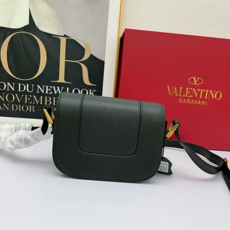 Alternative view of Valentino Garavani Black Crossbody Satchel Bag 446