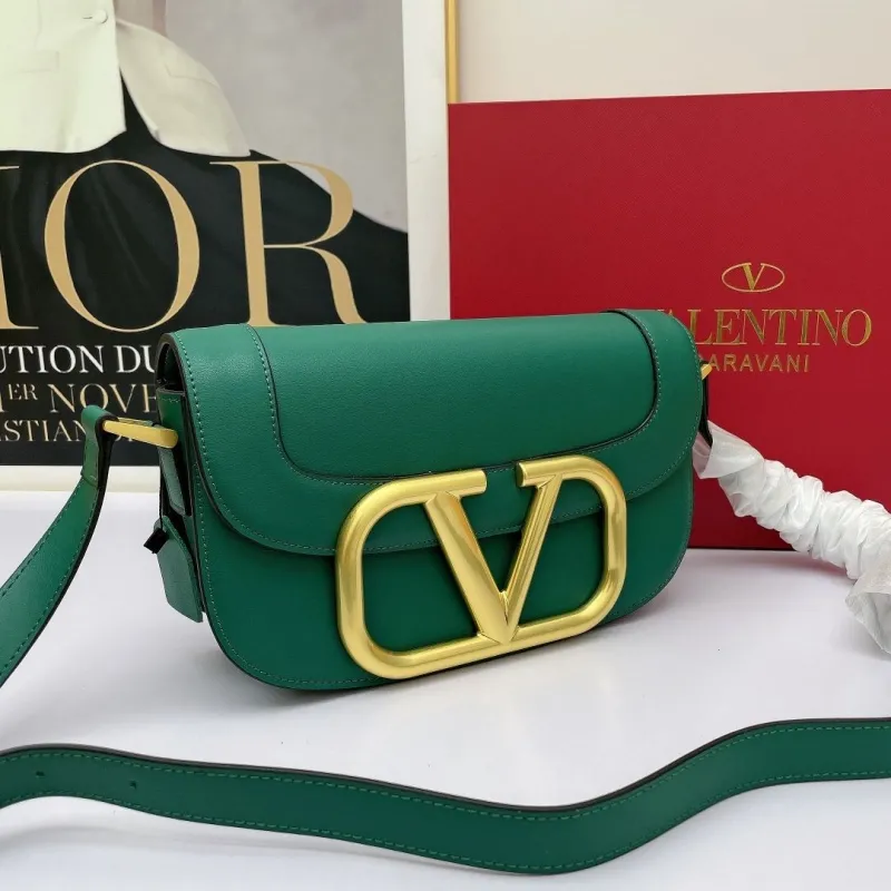 Alternative view of Valentino Green Crossbody Satchel Bag