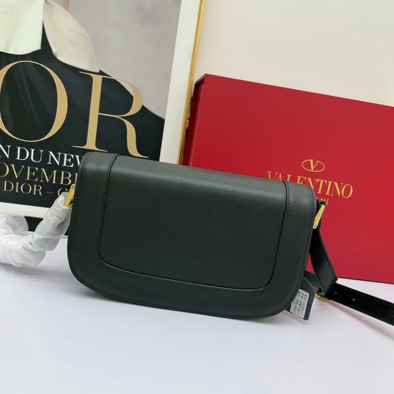 Alternative view of Valentino Garavani Black Crossbody Satchel Bag 459