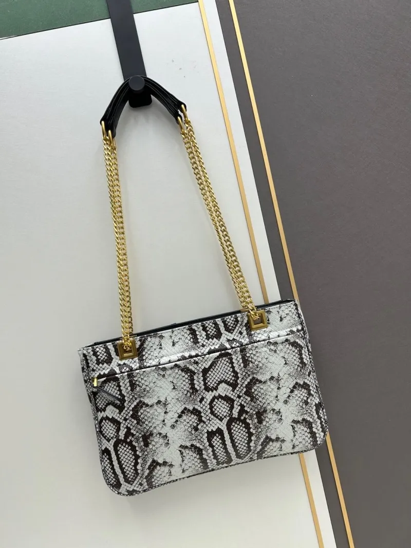Alternative view of Valentino Snake Print Satchel Bag 0135