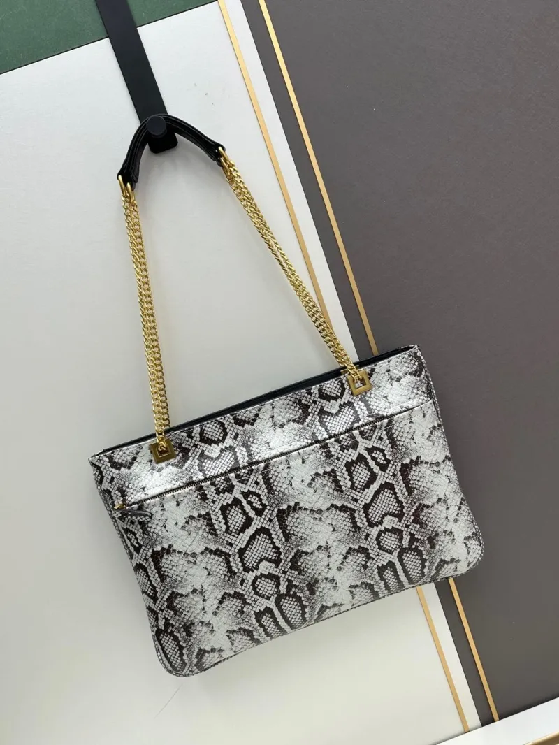 Alternative view of Valentino Snake Print Satchel Bag 0136
