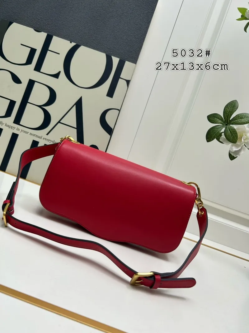 Alternative view of Valentino Red Leather Satchel Bag 5032