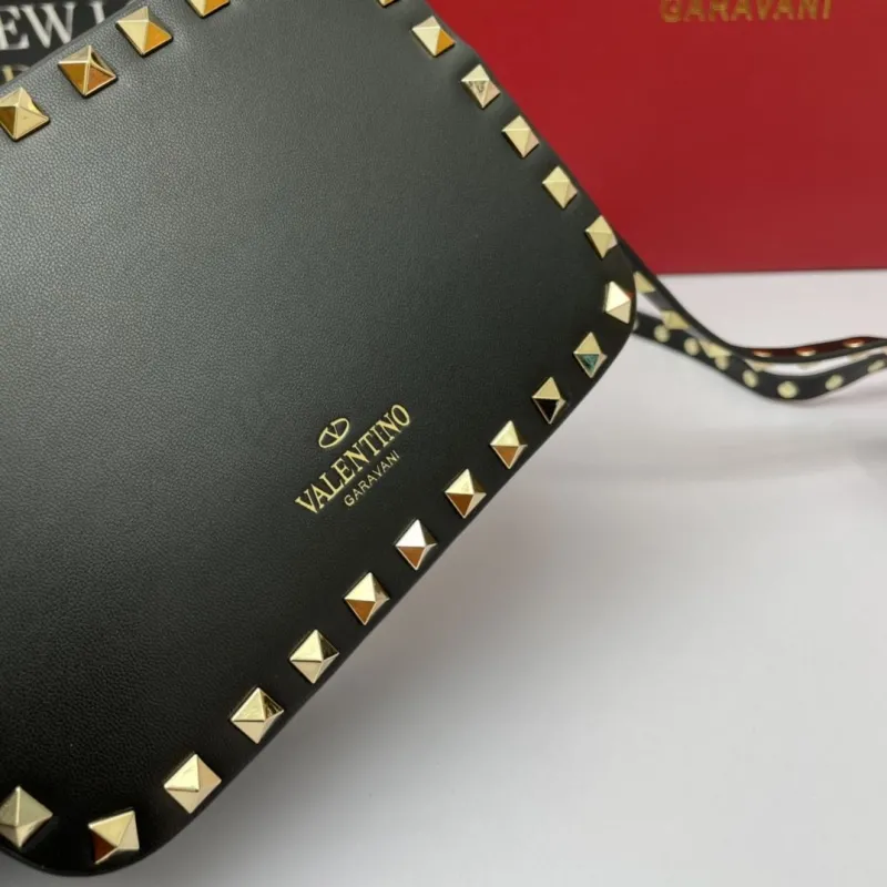 Valentino Black Crossbody Satchel Bag - Image 4