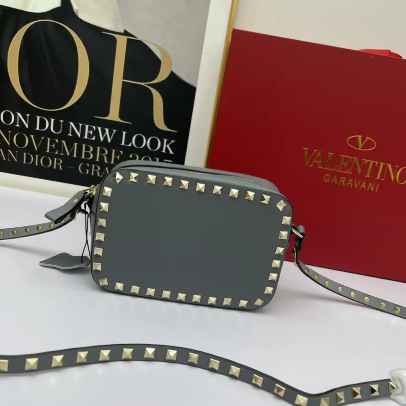 Valentino Garavani Rockstud Crossbody Bag 488 - Image 4