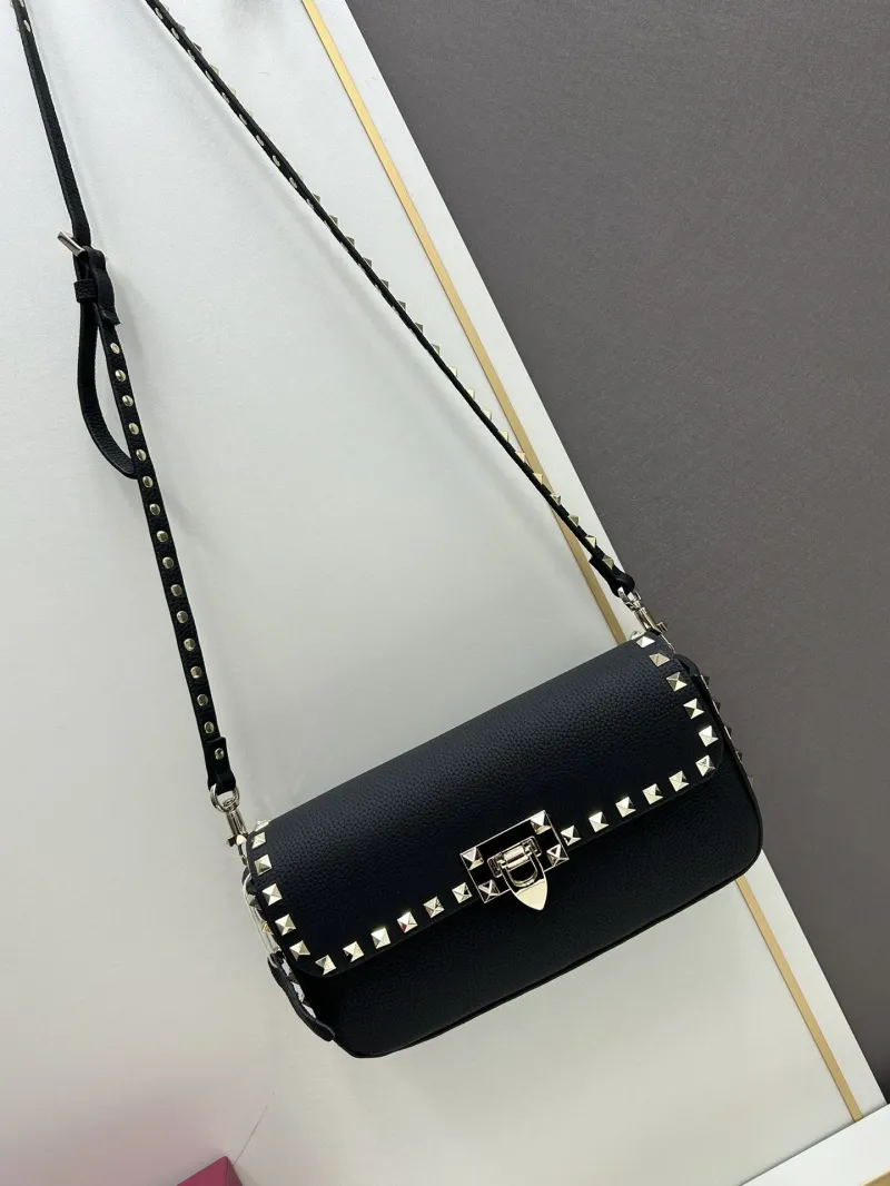 Alternative view of Valentino Black Studded Crossbody Bag 20253