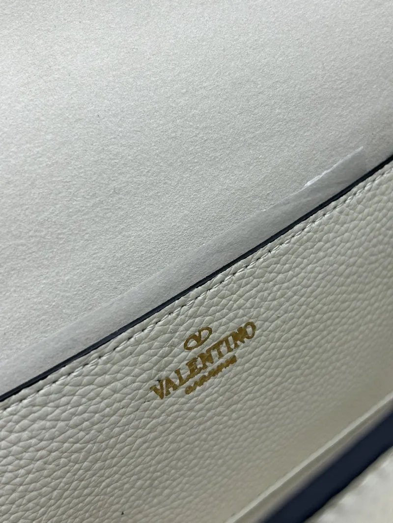 Valentino White Studded Crossbody Bag 20253 - Image 9