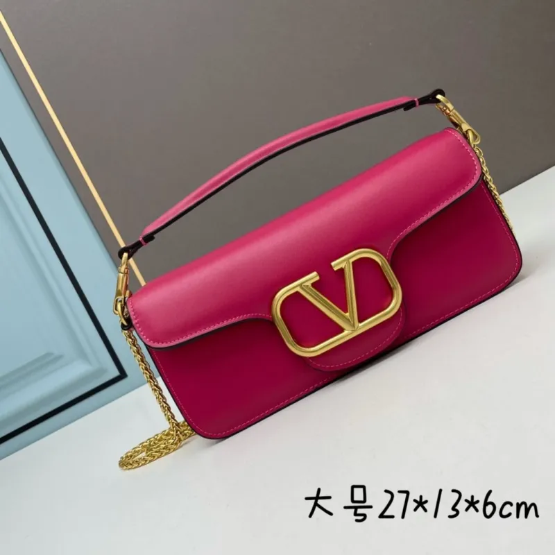 Valentino Hot Pink Large Satchel Bag 502