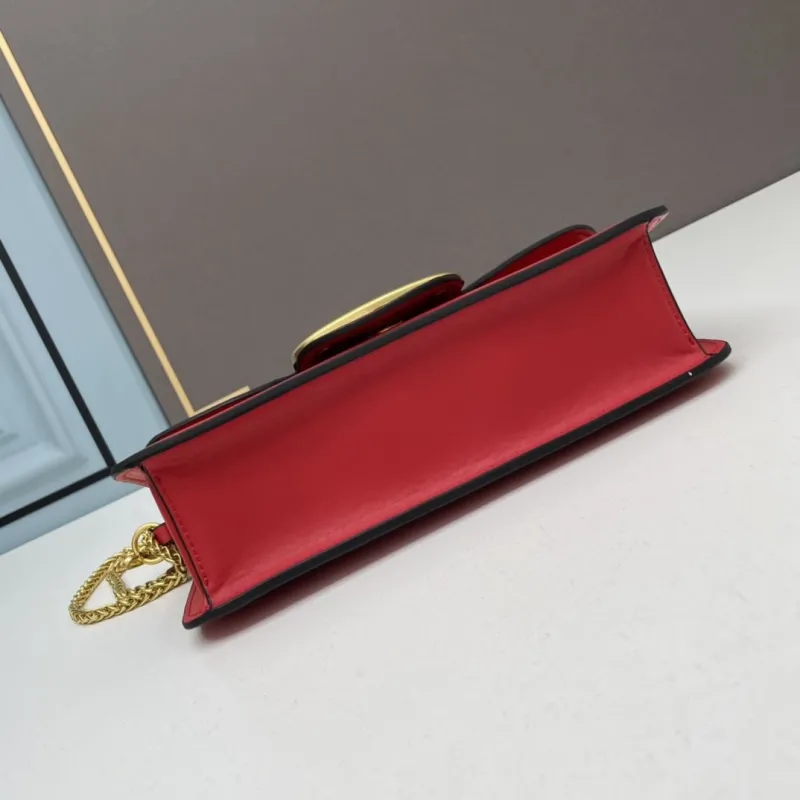 Valentino Large Red Satchel Bag 503 - Image 4
