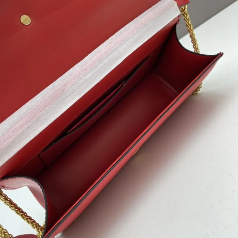 Valentino Large Red Satchel Bag 503 - Image 7