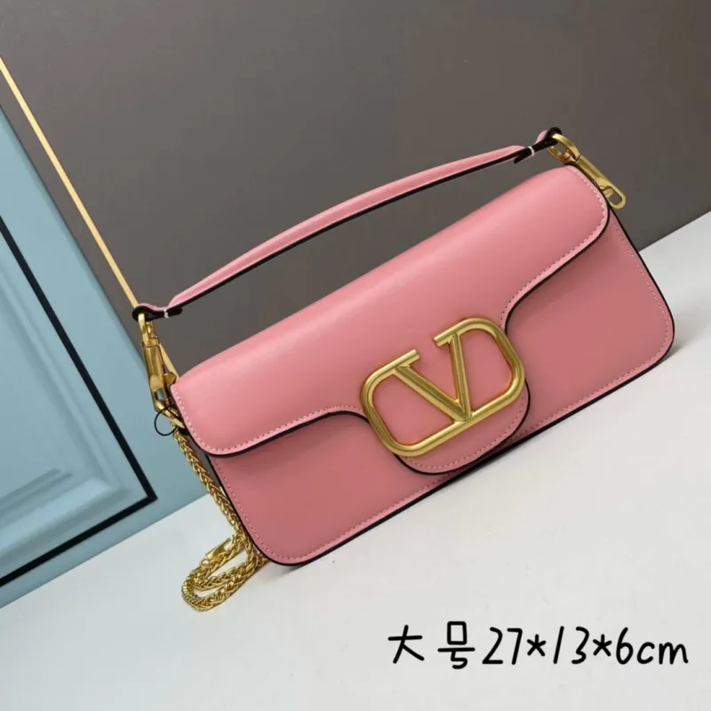 Valentino Pink Large Satchel Bag