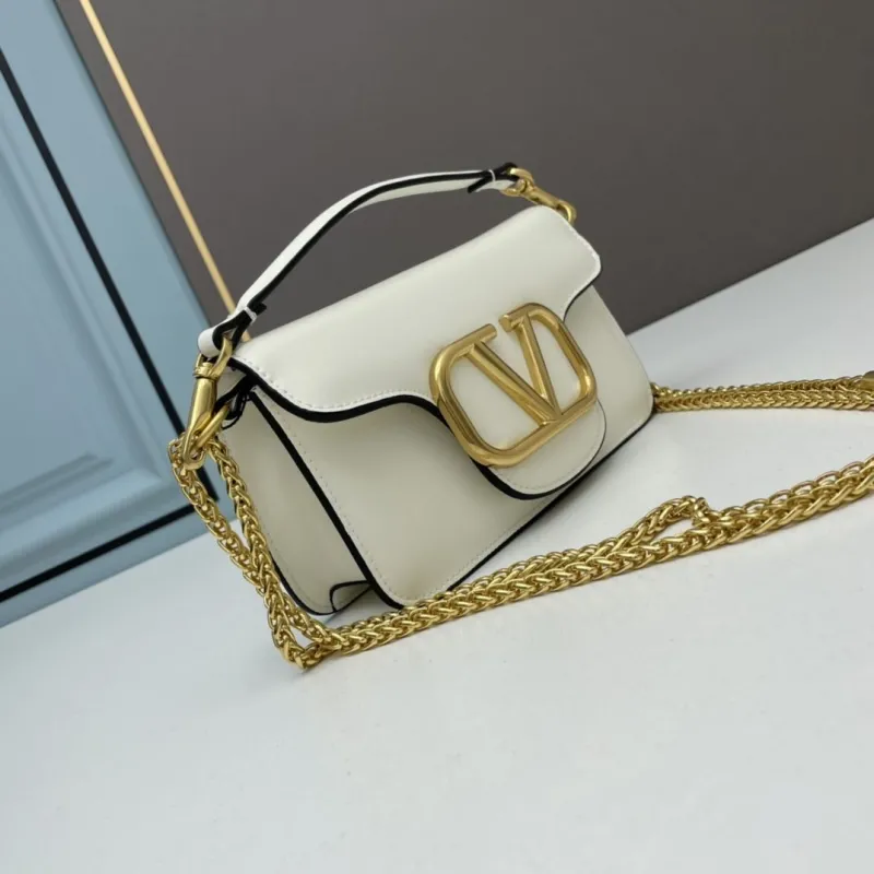 Alternative view of Valentino White Small Chain Satchel Bag 511