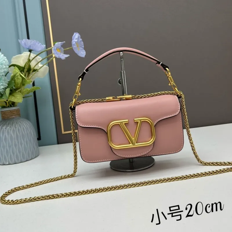Valentino Pink Small Chain Satchel Bag 512