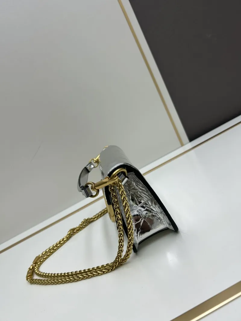 Alternative view of Valentino Silver Satchel Bag 517