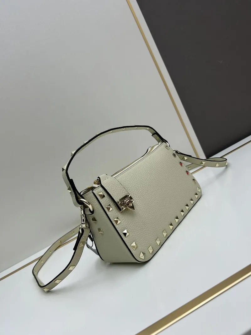 Alternative view of Valentino Cream Studded Satchel Bag