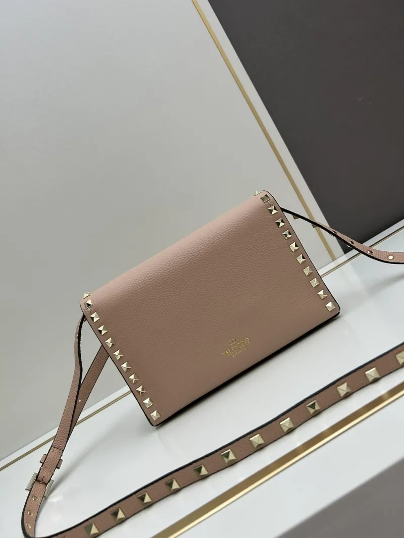 Valentino Nude Pink Crossbody Satchel Bag 0133 - Image 4