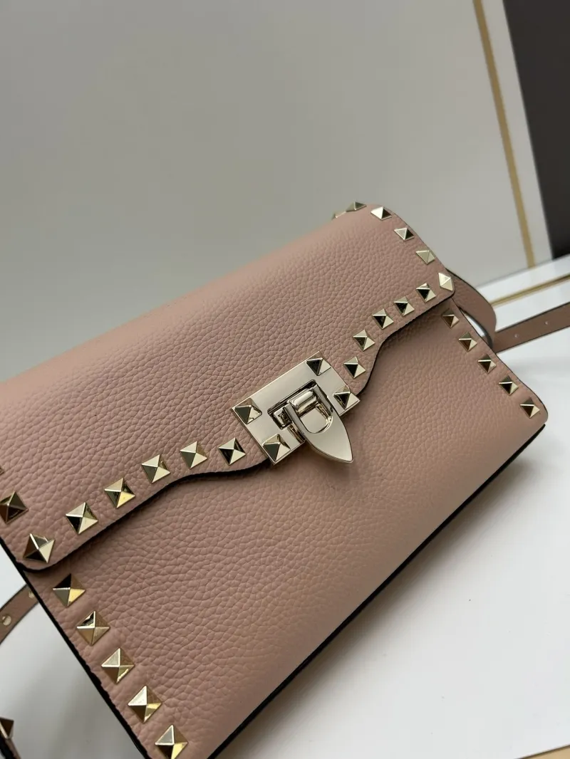 Valentino Nude Pink Crossbody Satchel Bag 0133 - Image 5