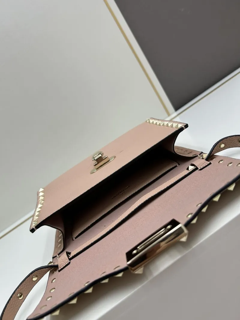 Valentino Nude Pink Crossbody Satchel Bag 0133 - Image 8
