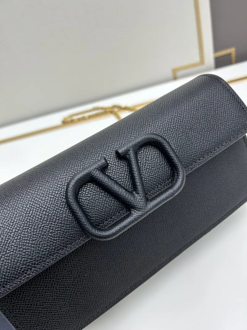 Valentino Black Chain Crossbody Bag 0131 - Image 4