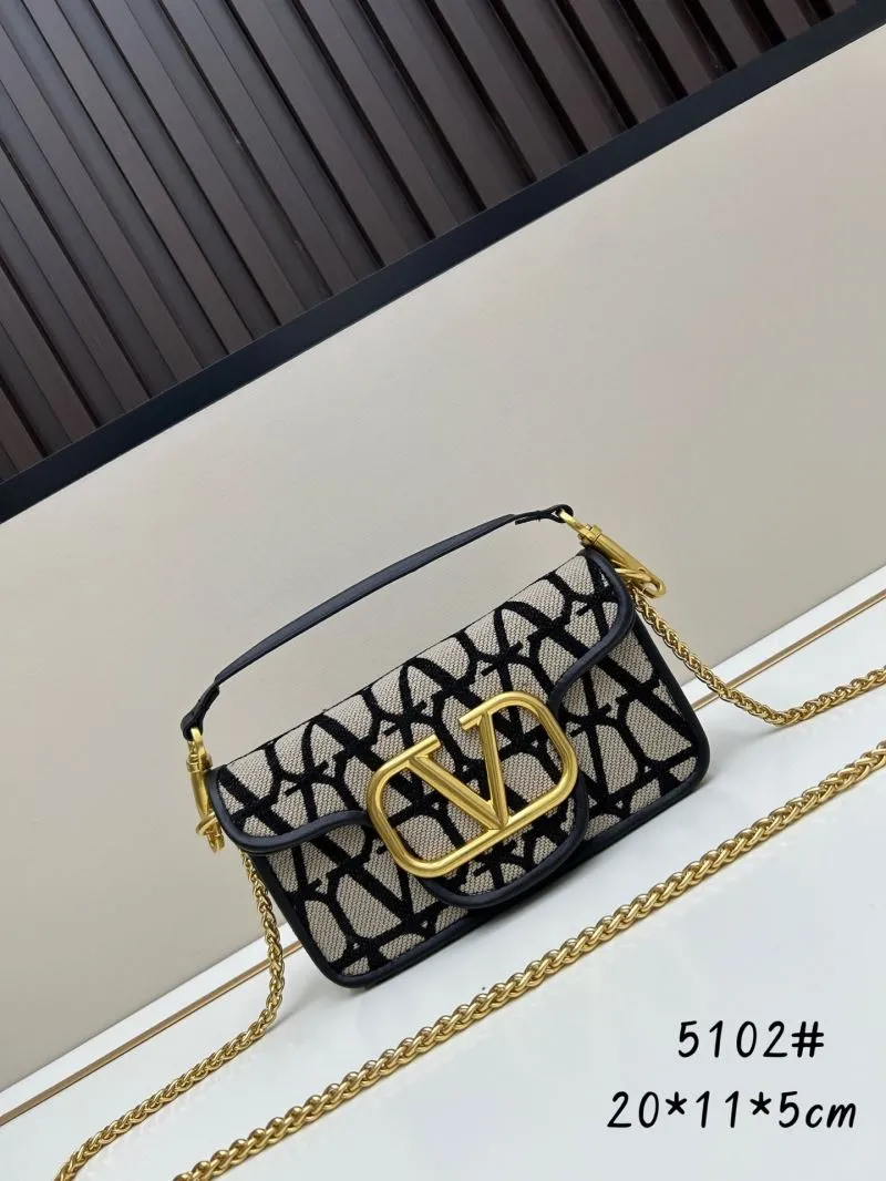 Valentino Monogram Chain Crossbody Bag 5102