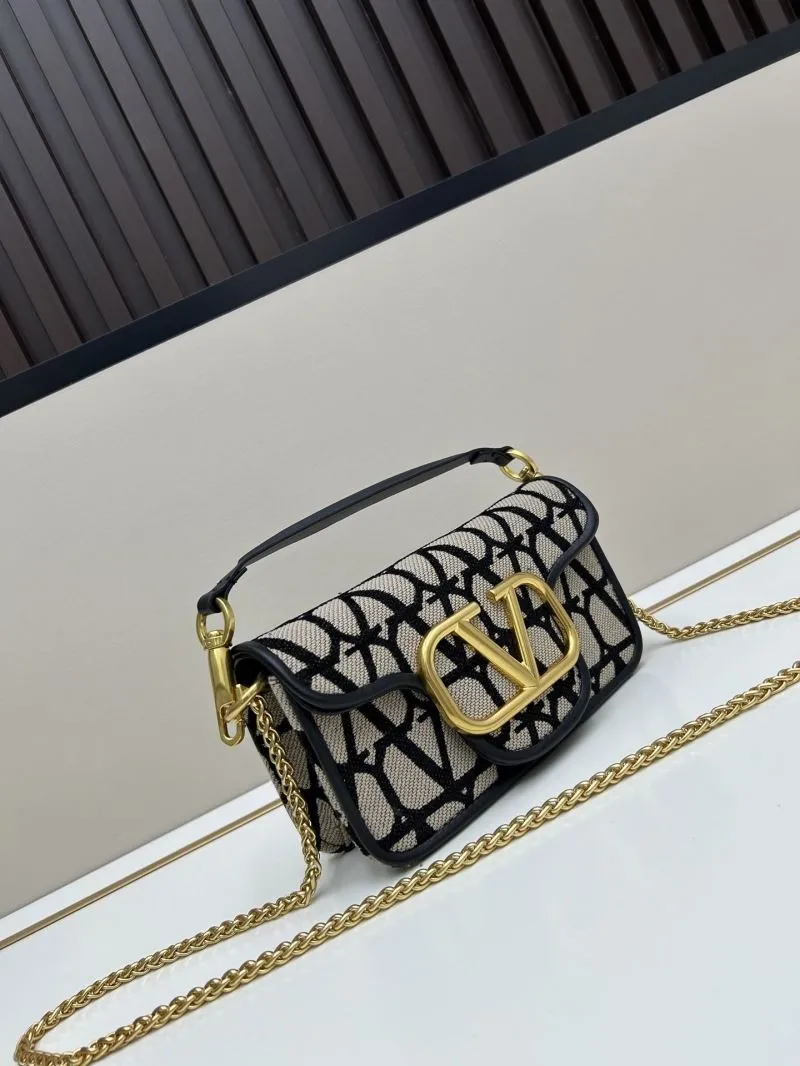 Alternative view of Valentino Monogram Chain Crossbody Bag 5102