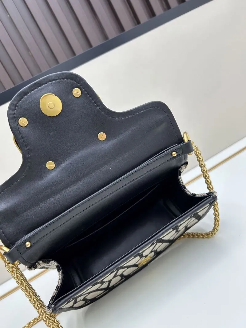 Valentino Monogram Chain Crossbody Bag 5102 - Image 7