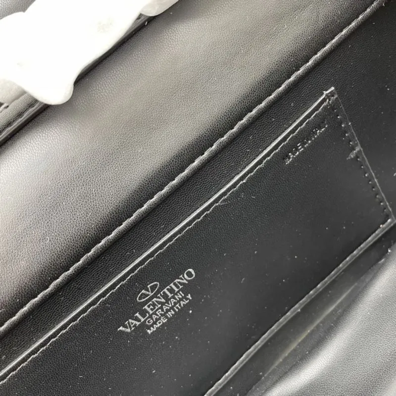 Valentino Black Satchel Bag 5103 - Image 7